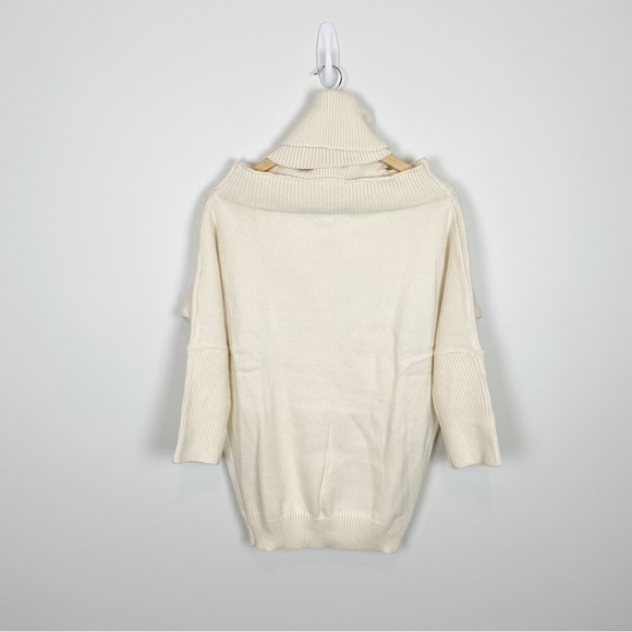 Lovers and Friends Anisa Turtleneck Sweater Dress in Cream - Picture 4 of 11